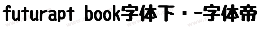 futurapt book字体下载字体转换